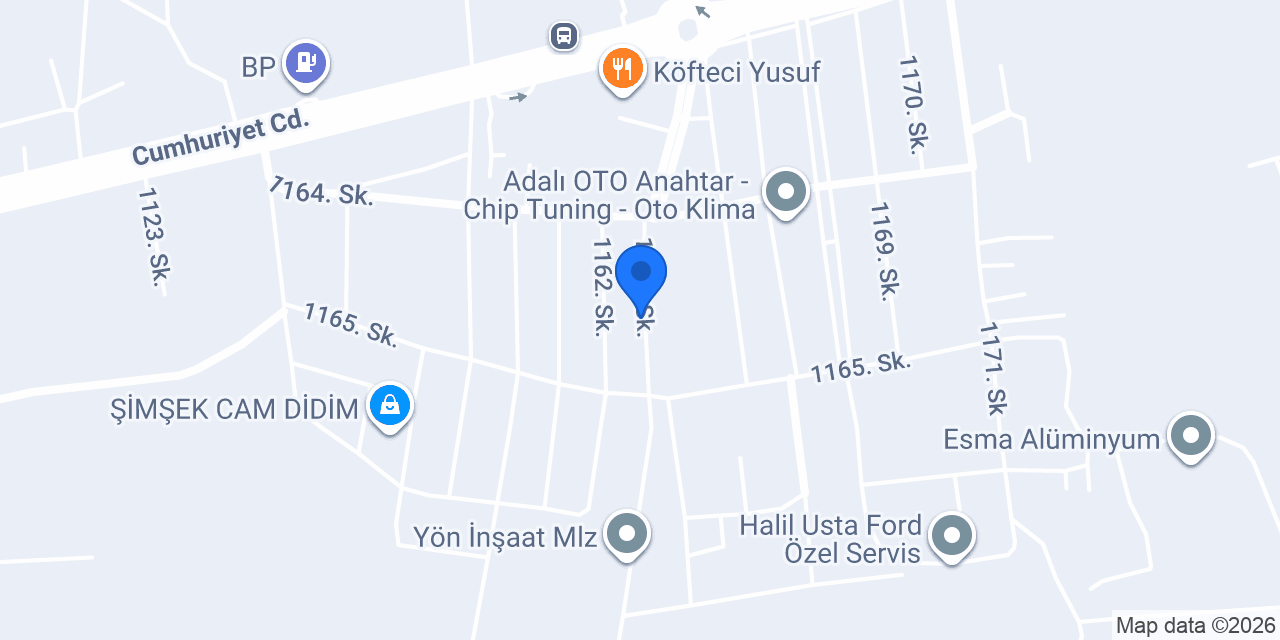 Ege Oto Servis Veli Usta konumu