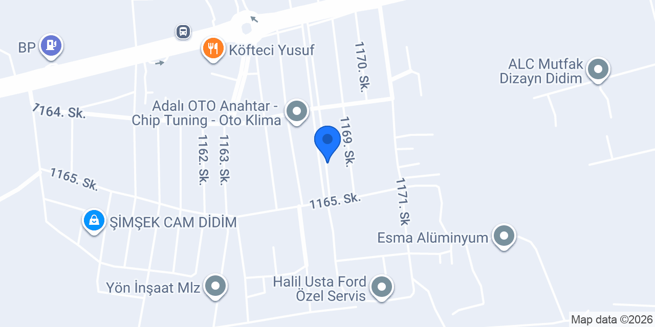 Duru Camlama sistemleri konumu