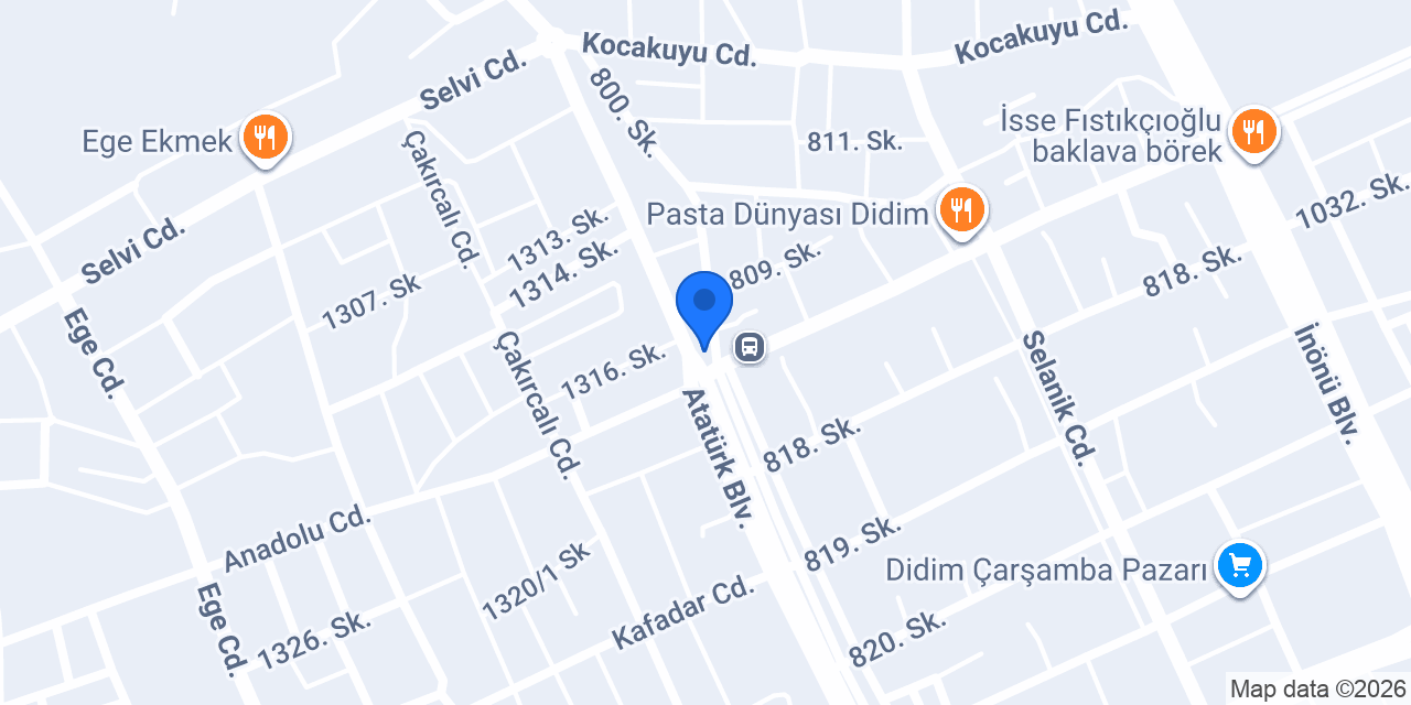 Özkaplan Oyun Alanı(Parkı) konumu