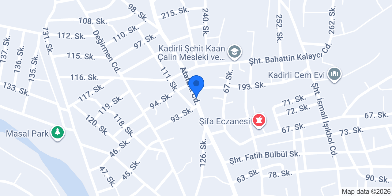 Temizoğlu konumu