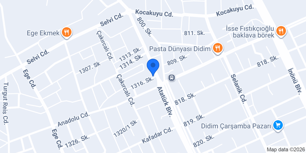 Gülübay Tekel konumu