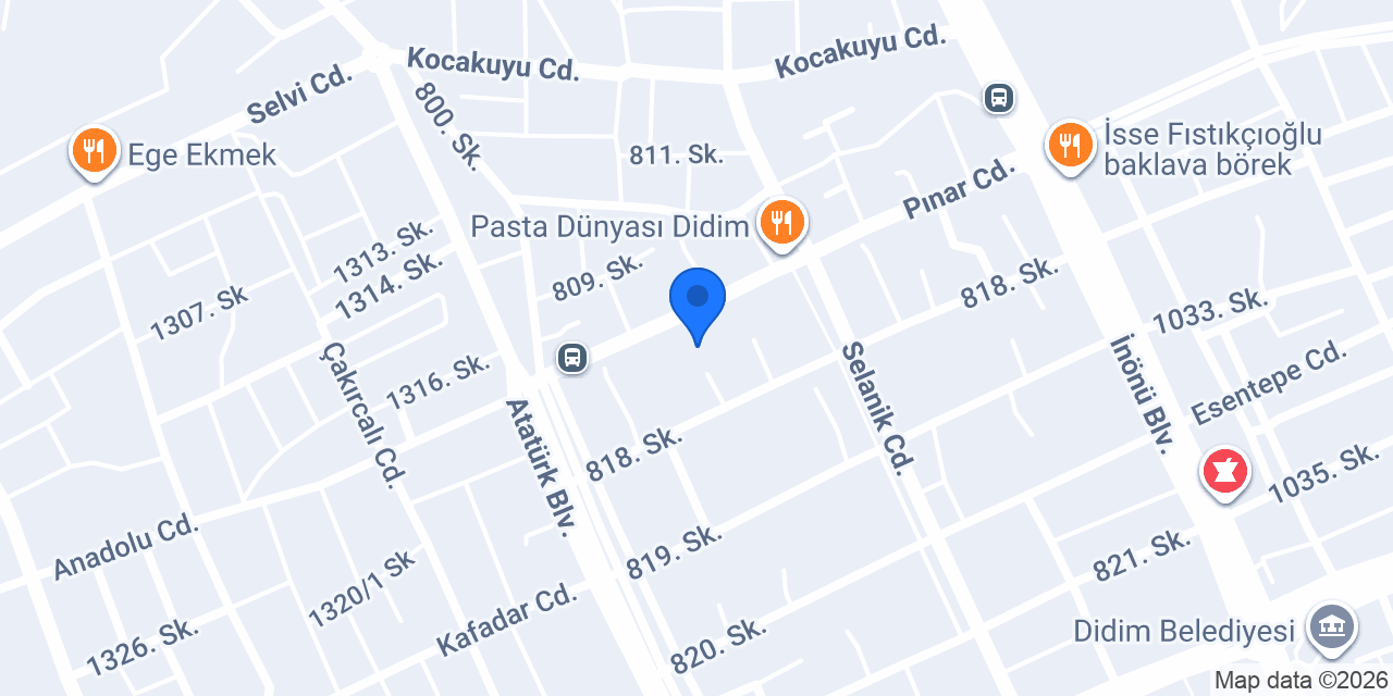 Didim Laminant Parke konumu