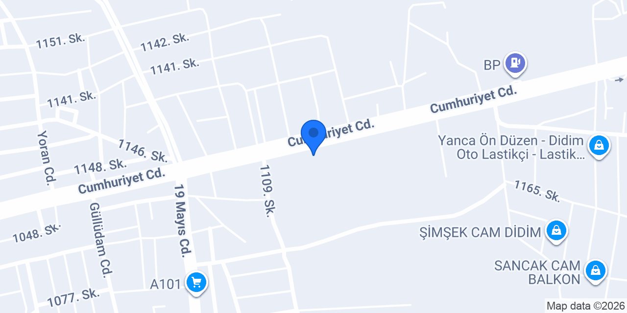 yura yapı market konumu