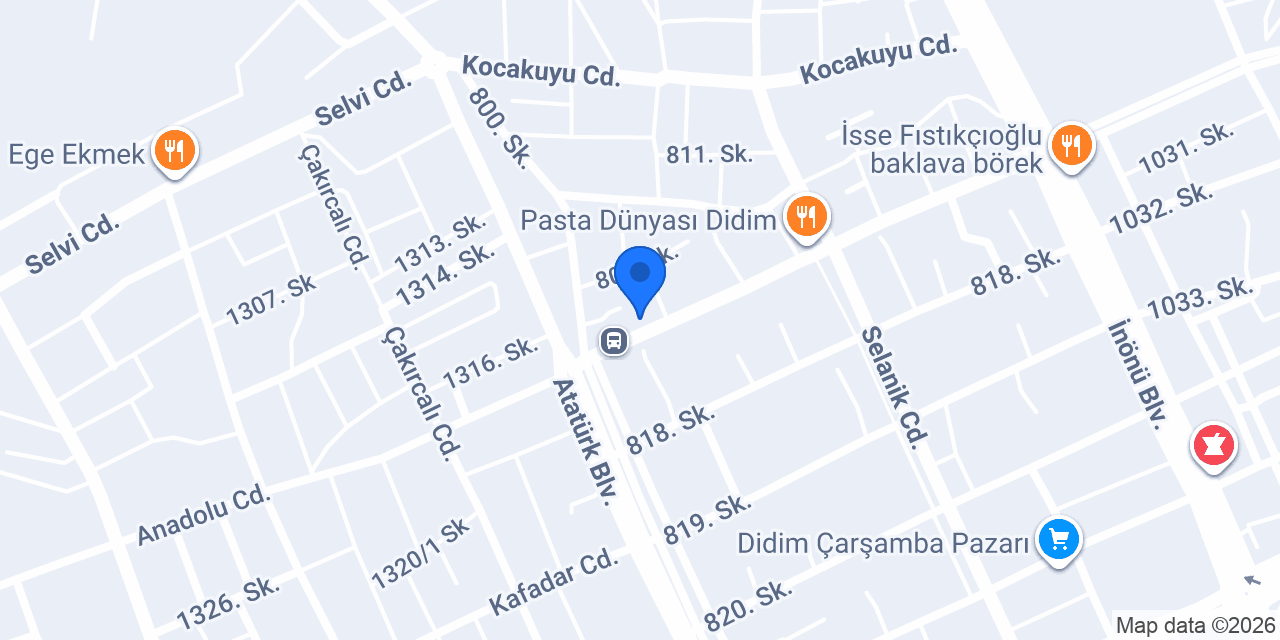 EV ART Mobilya konumu