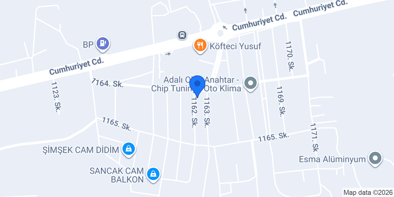 Didim Aydınlı Mobilya konumu