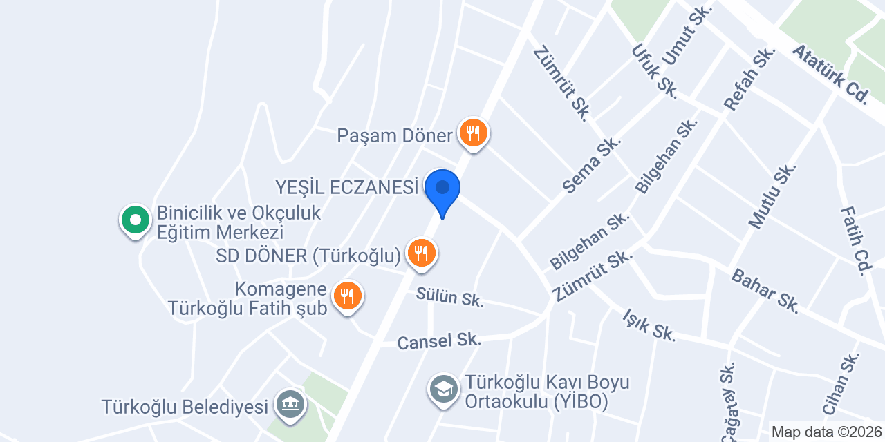 ORÇAN YAPI MARKET konumu