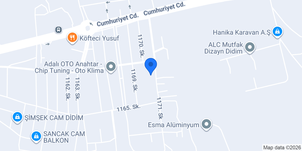 Öz Yıldız Granit Mermer konumu