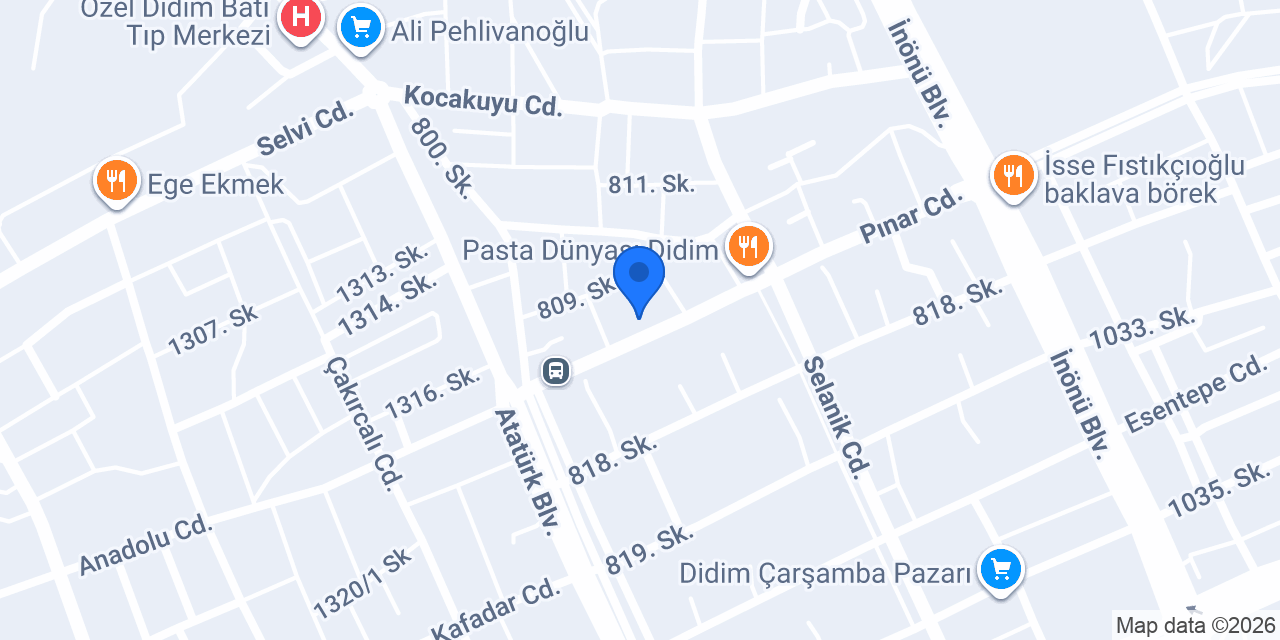 DOĞRUSÖZ EMLAK konumu