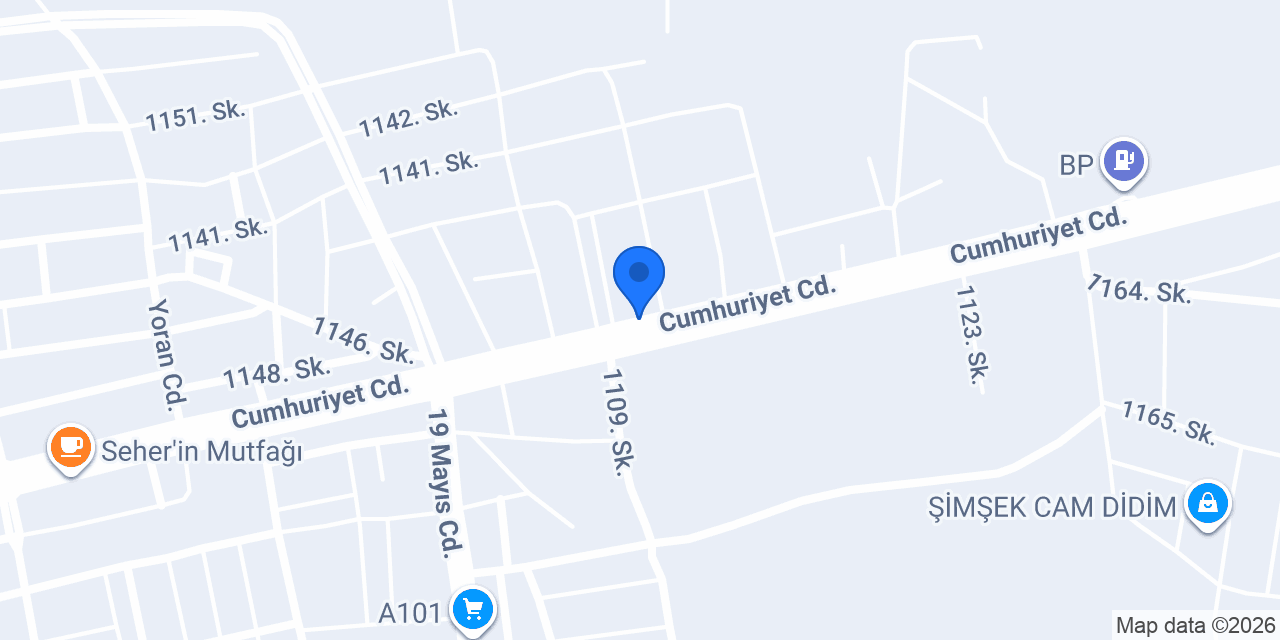 ÖZTÜRK OTOMOTİV A.Ş konumu