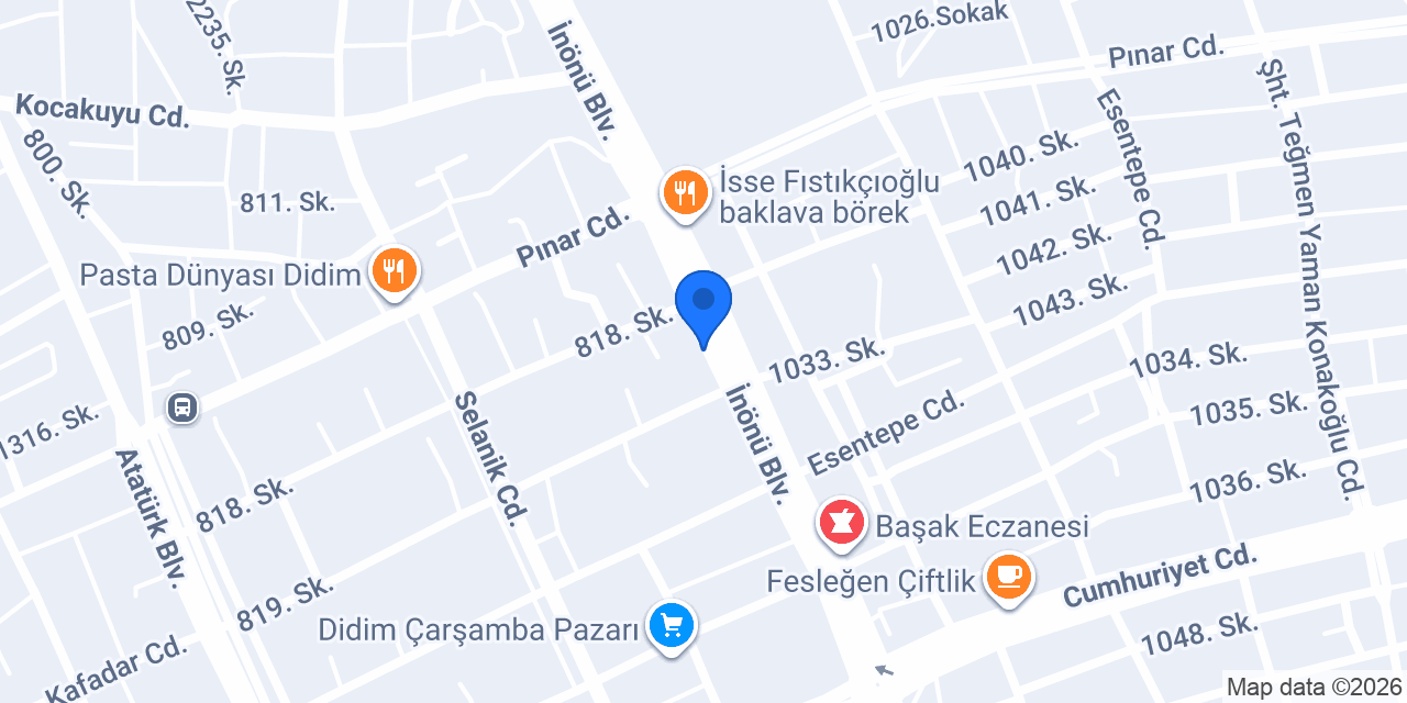 THREE AMİGOS er piliç Didim bayi konumu