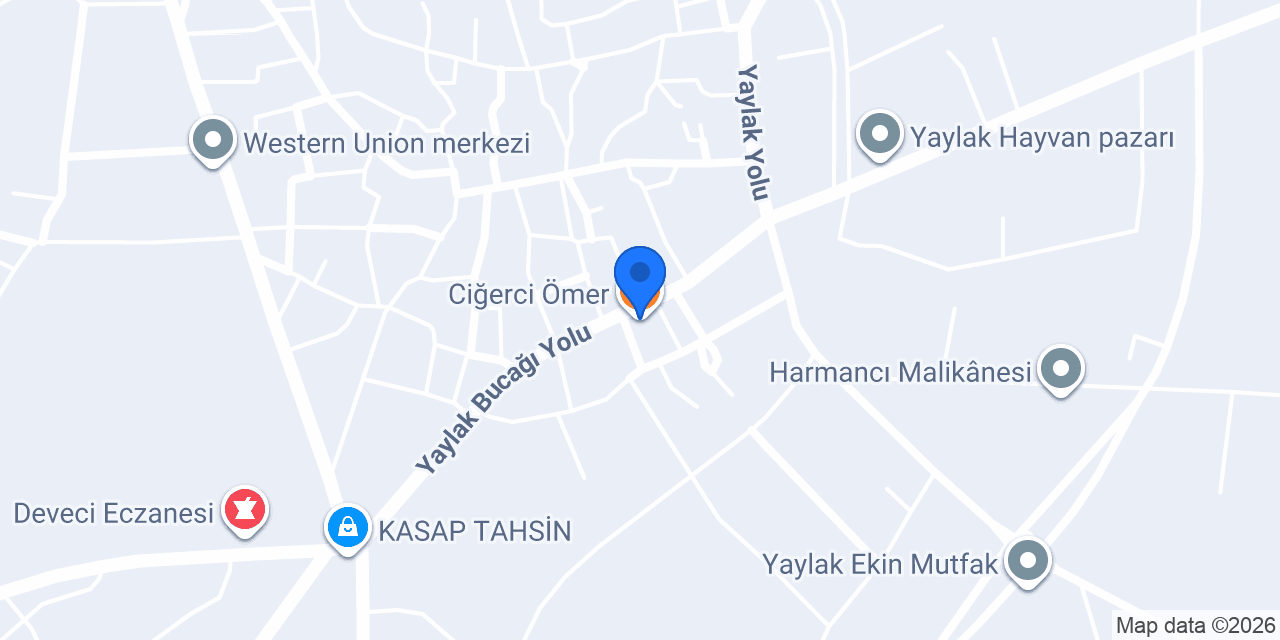 Ciğerci Ömer konumu