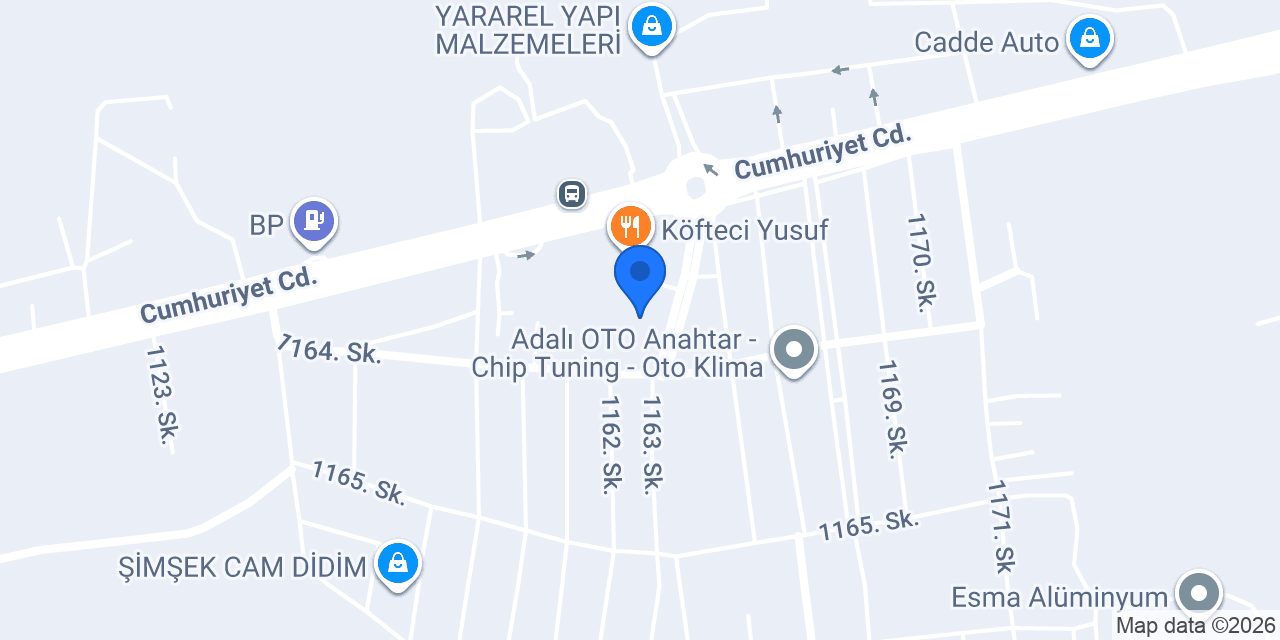 EMEK OTO ROT BALANS konumu