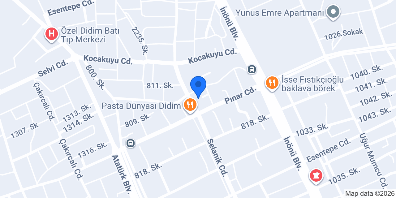Didim Klima ve Beyaz Eşya Servisi konumu