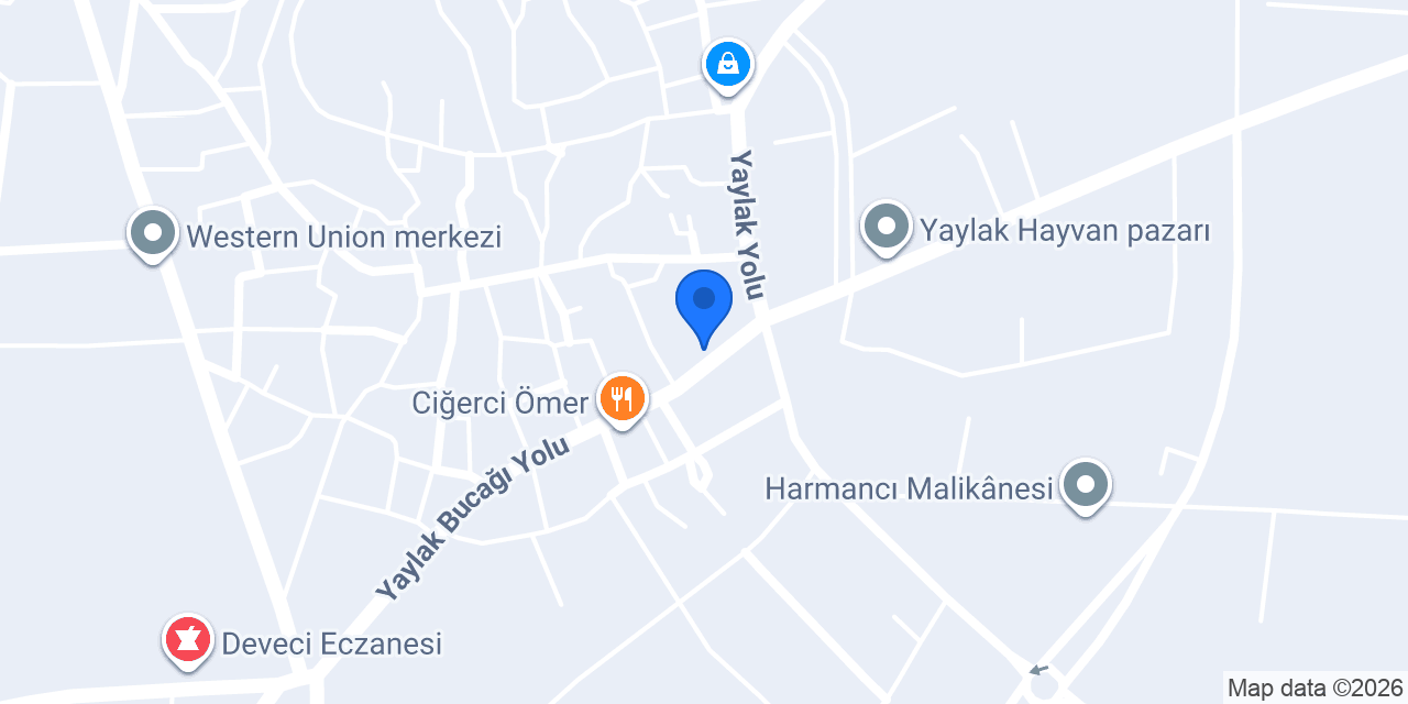 KILIÇLAR TARIM konumu