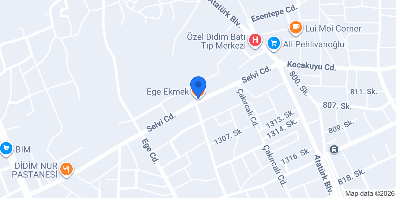 Ege Ekmek konumu