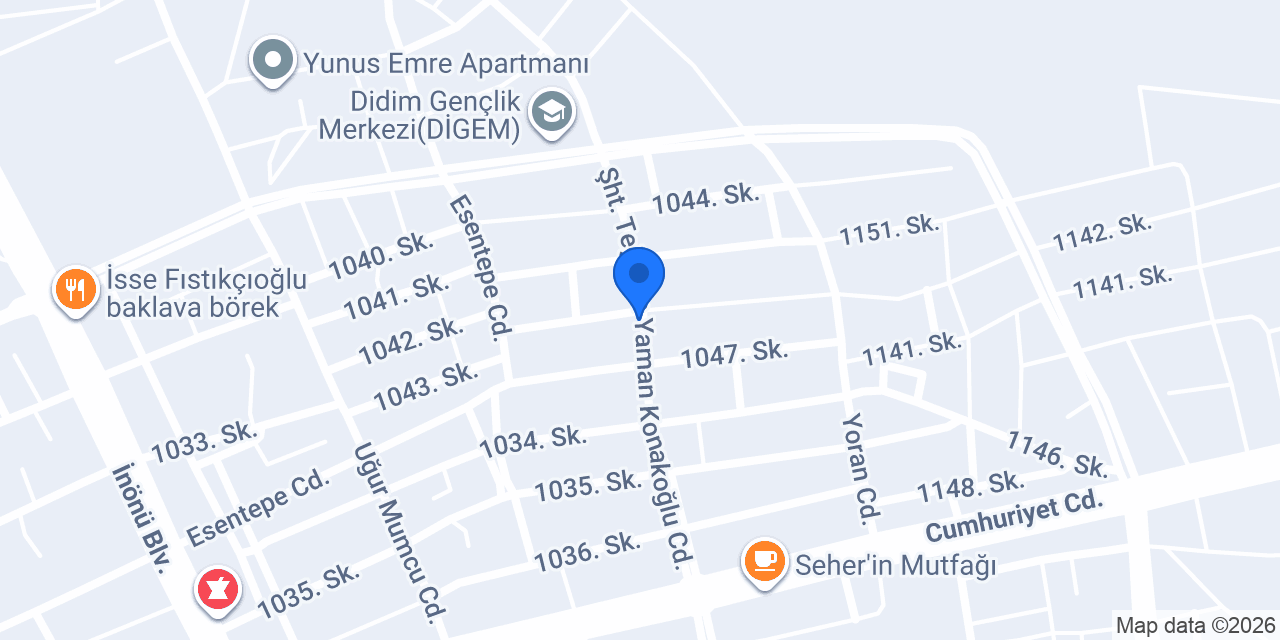 KARAMAN gıda şarküteri konumu