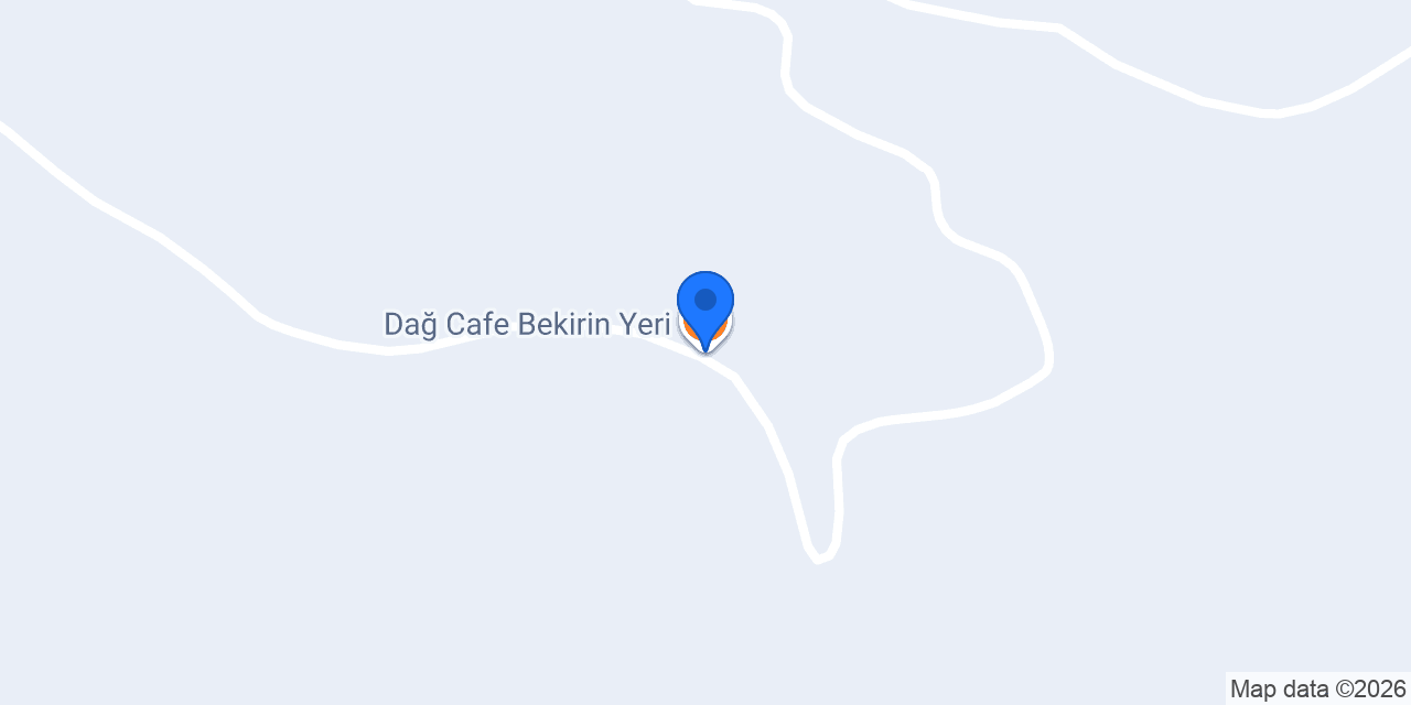 Dağ Cafe Bekirin Yeri konumu