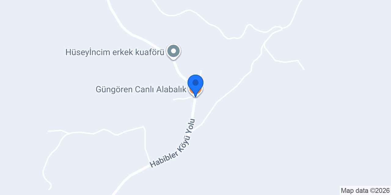 Güngören Canlı Alabalık konumu