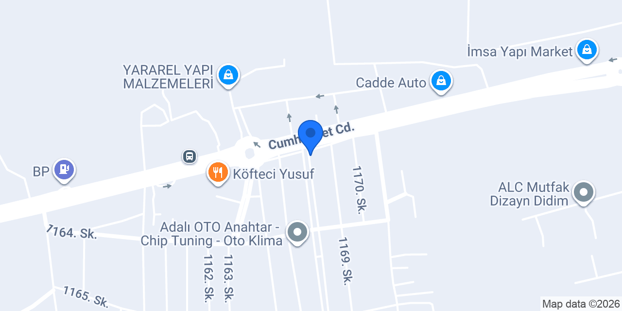 Pilot Garage Oto Ekspertiz Didim konumu