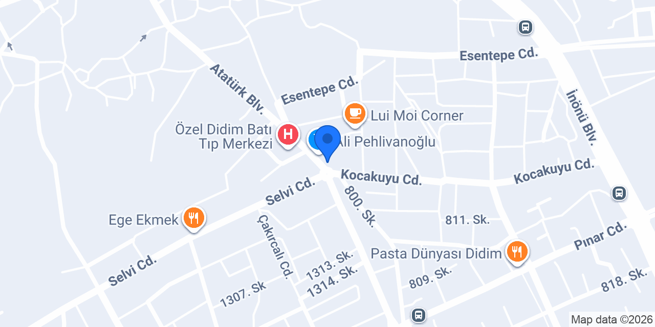 Akın Oto Cam konumu