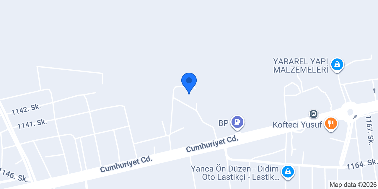 Karadaş Hafriyat konumu