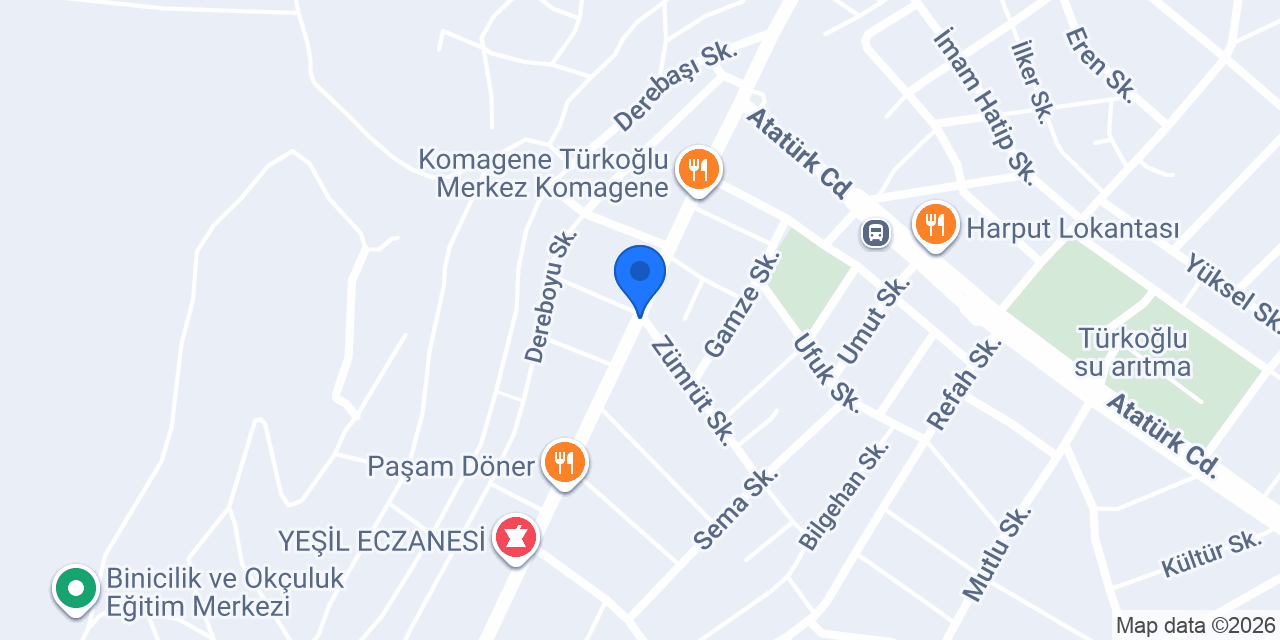 Diş Hekimi Dt. Mikail Akdere konumu