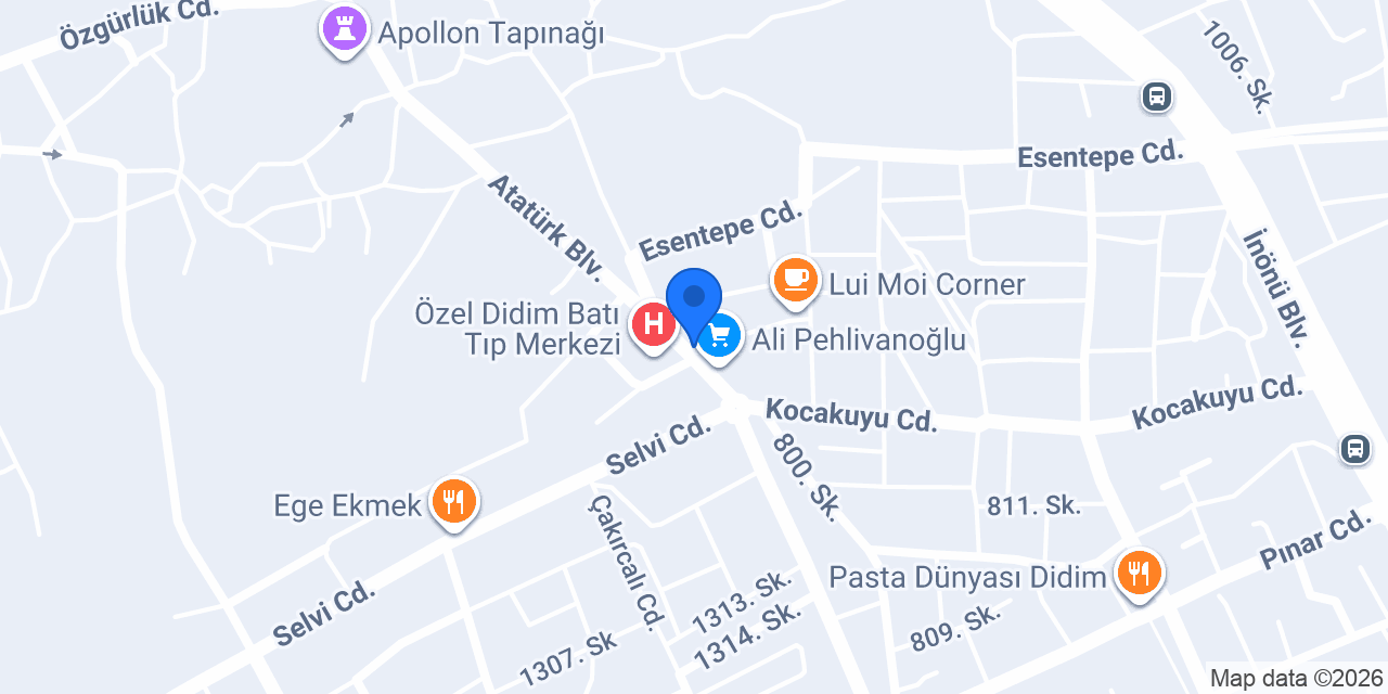 Apollon Gym konumu