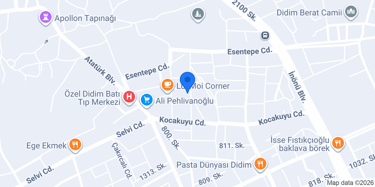 Didim Tadilat Ve Tamirat Ustası konumu