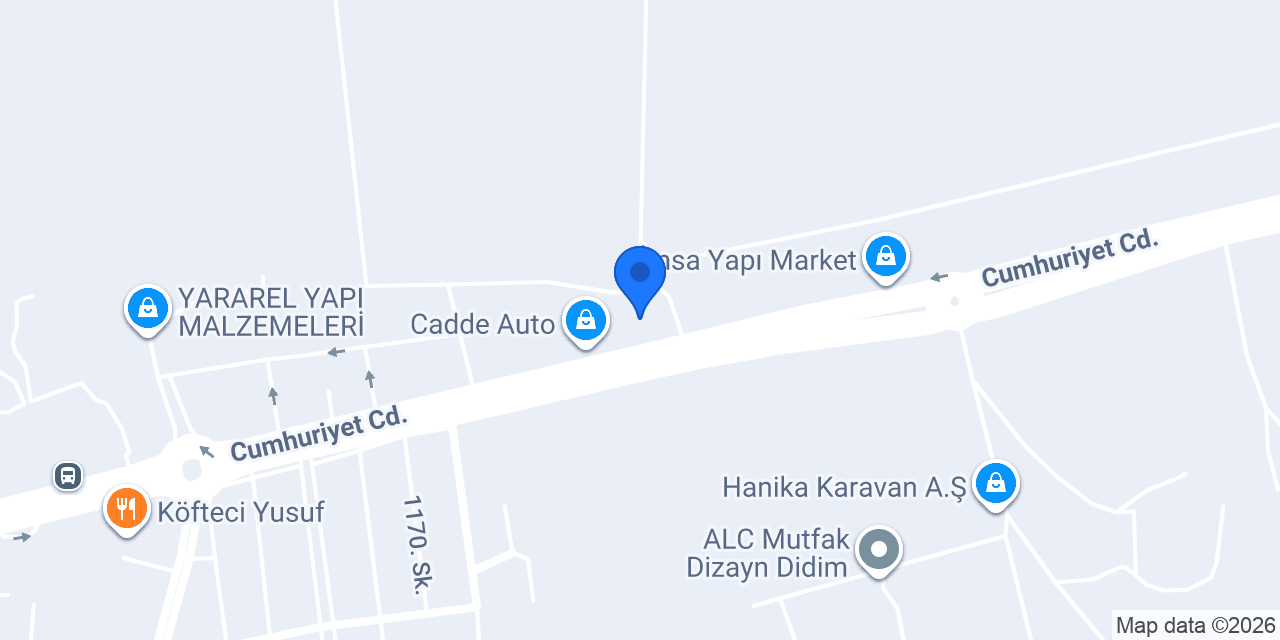 Tuna Taş Dekor konumu
