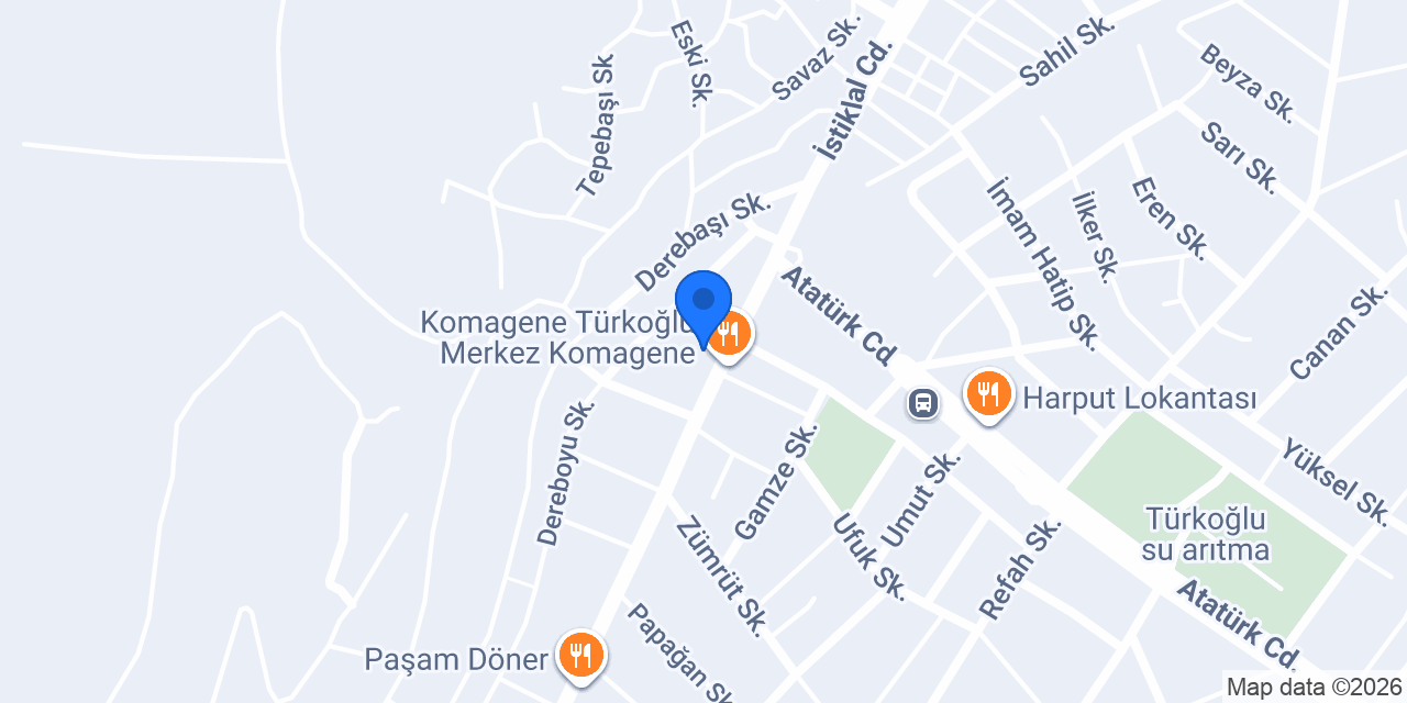 Akdo / Tatdo Pastanesi konumu