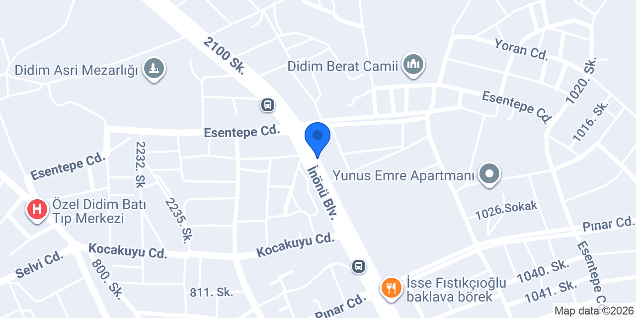 Spot Didim 2.El Eşya & Antika konumu