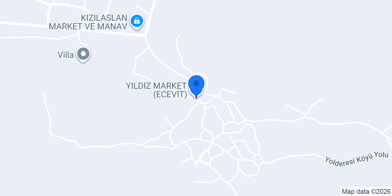 YILDIZ MARKET (ECEVİT) konumu