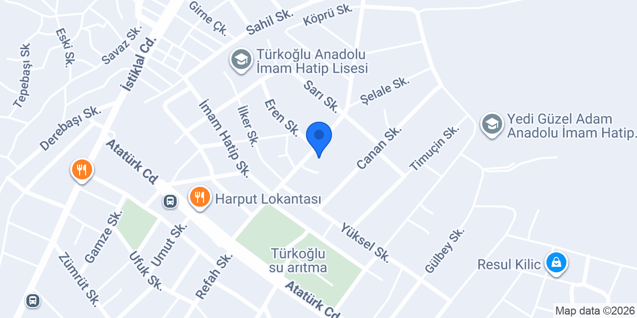 Ali Baba Tantuni konumu