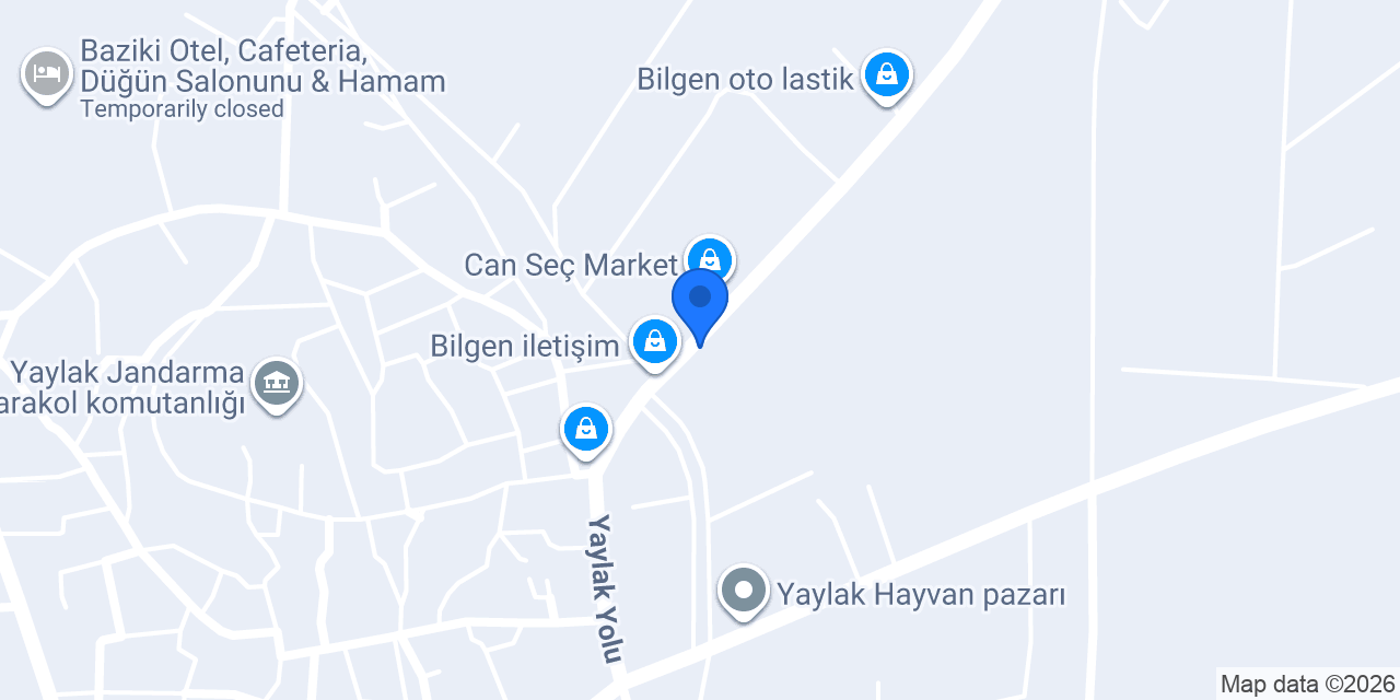 ASLAN MARKET konumu