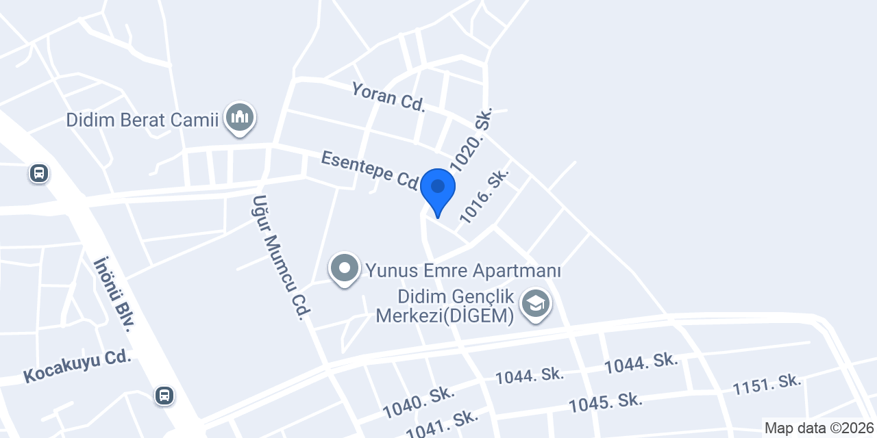 Su tüp bayii Didim (Zülfikar ticaret) konumu