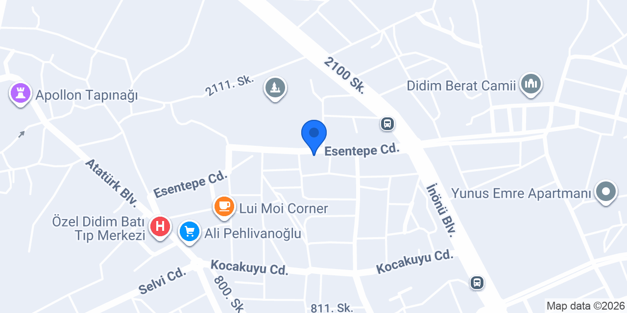Didim Temizlikçi konumu