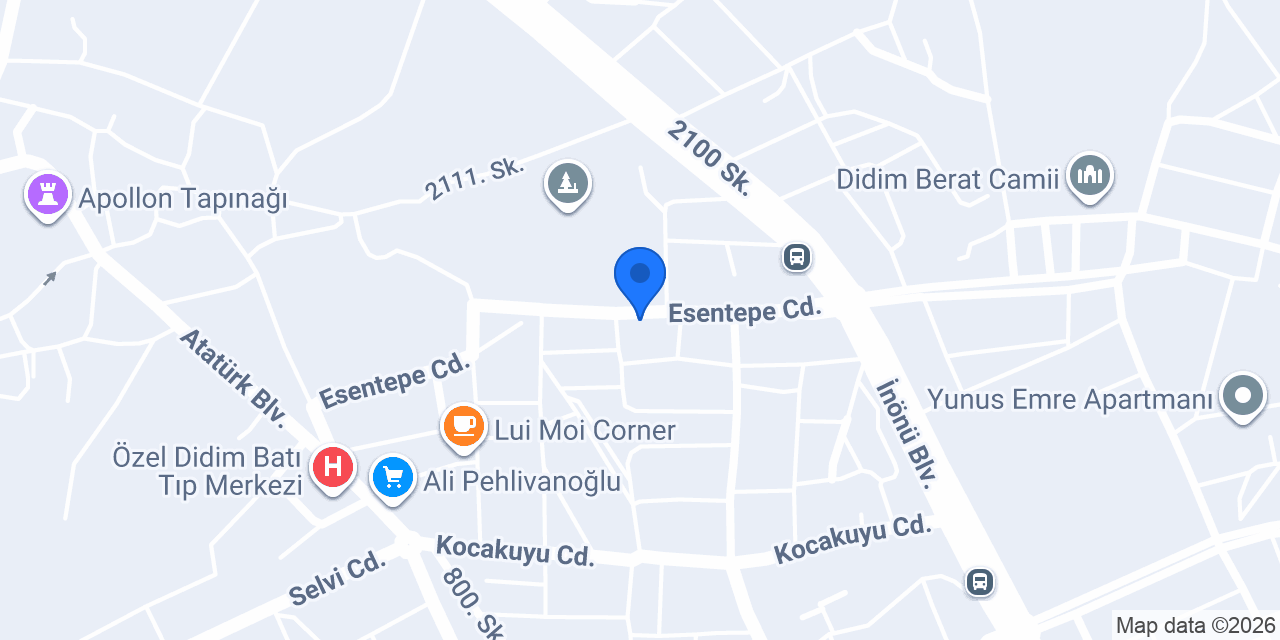 Didim dekorasyon konumu