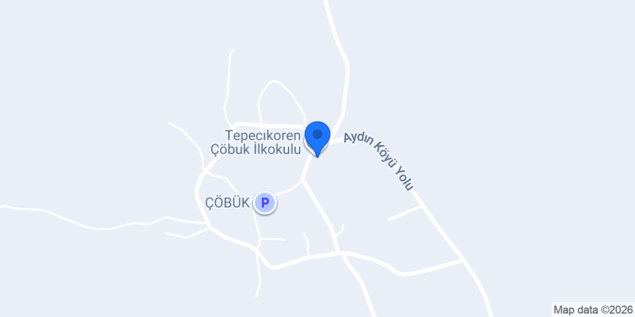 Tepecıkoren Çöbuk İlkokulu konumu