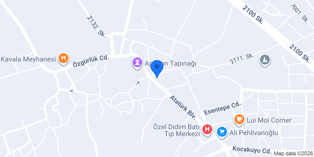 Oriste Restaurant konumu