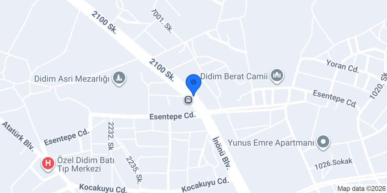 Didiyma su aritma konumu