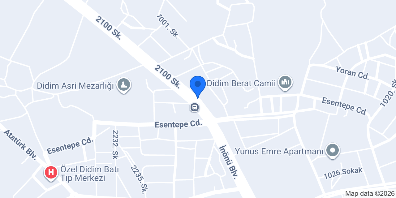 CT Gayrimenkul DİDİM konumu