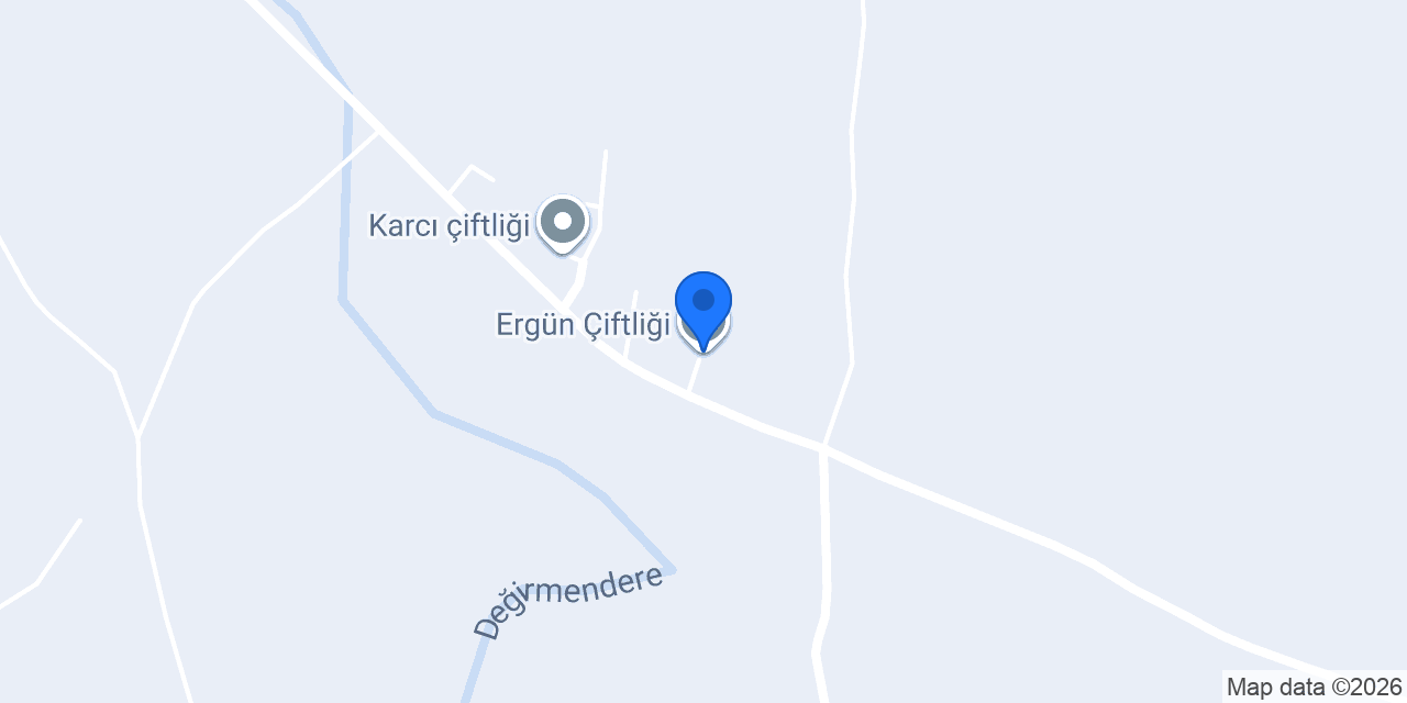 Ergün Çiftliği konumu