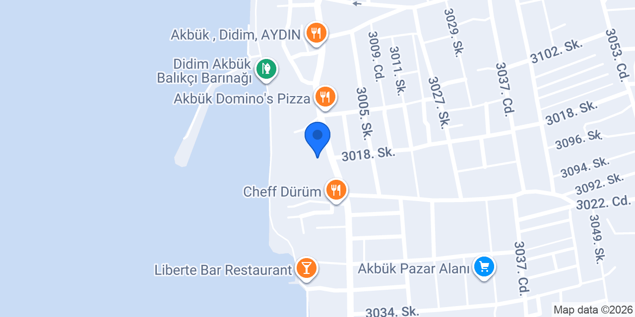 Lidaki Balıkçı Hasan Akbük konumu