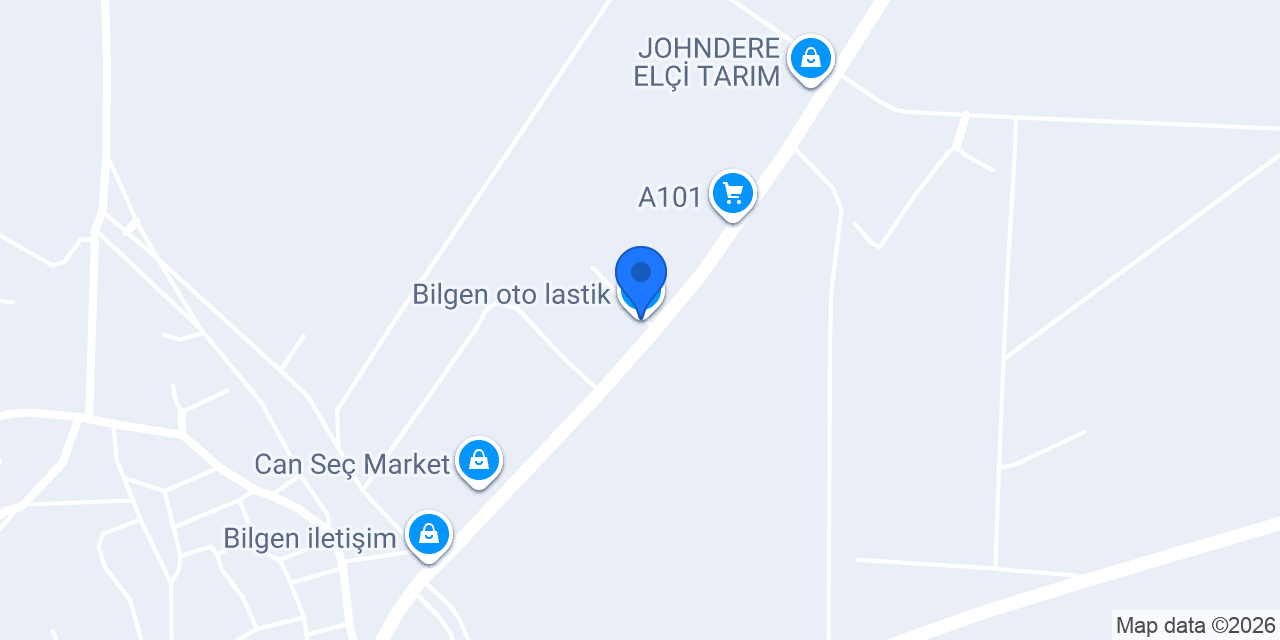 Bilgen oto lastik konumu