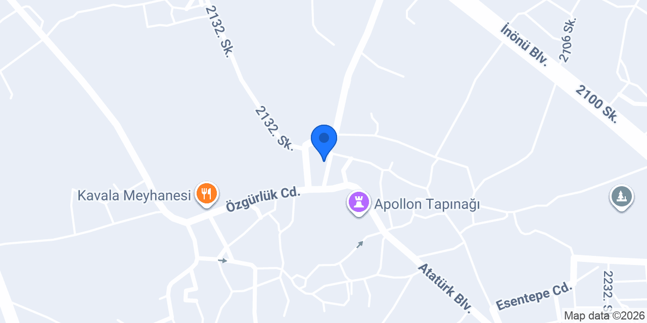 APOLLON KIRAATHANESİ konumu