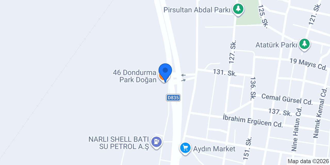 46 Dondurma Park Doğan konumu
