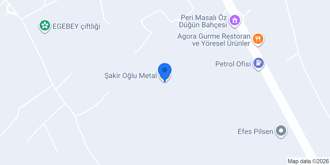 Şakir Oğlu Metal konumu