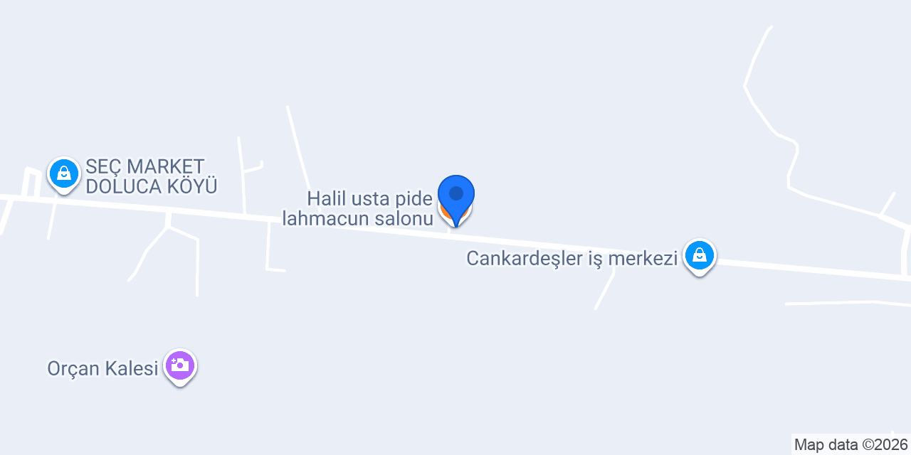 Halil usta pide lahmacun salonu konumu