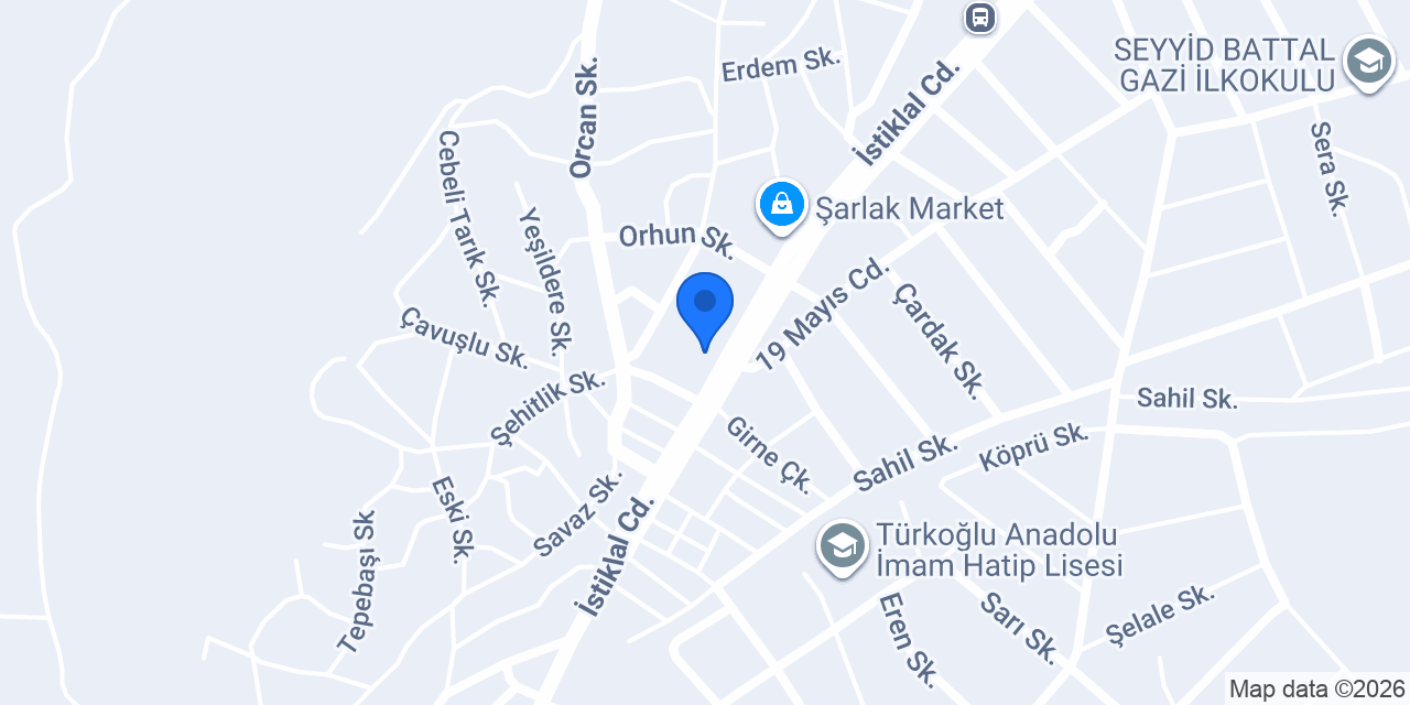 Turkoglu taksi konumu
