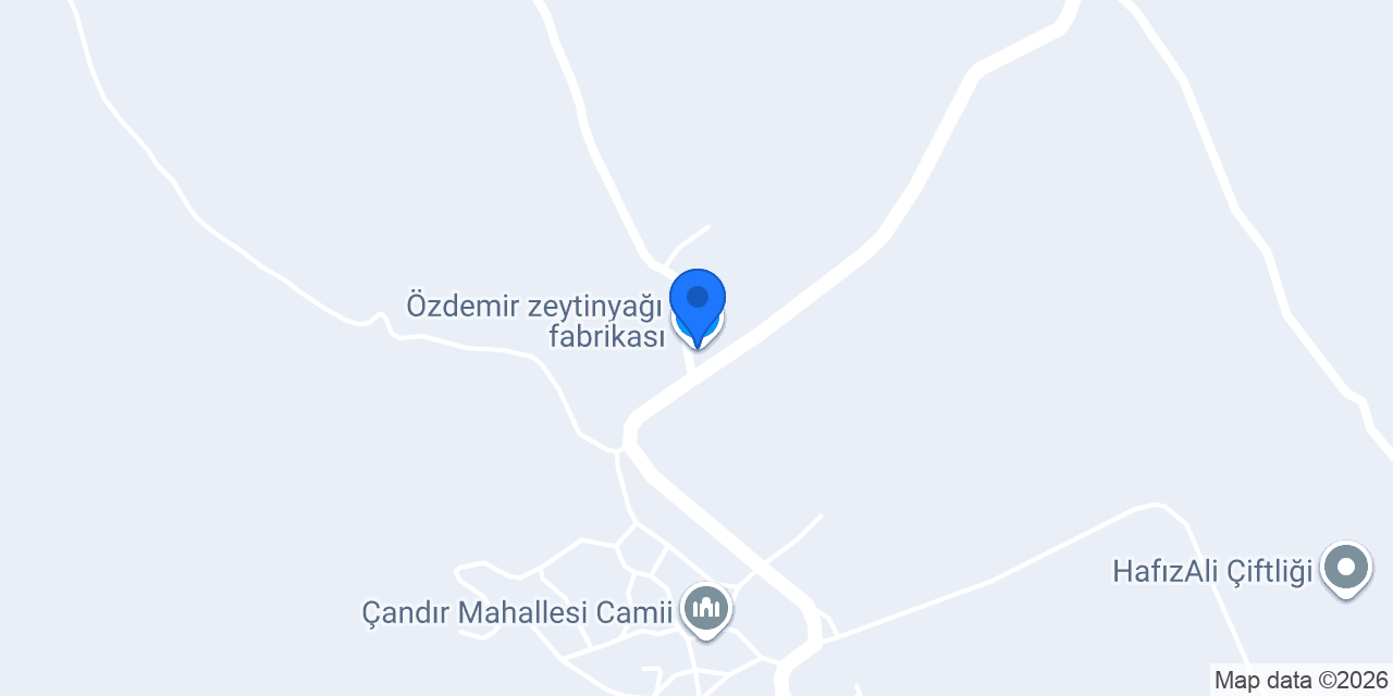 Özdemir zeytinyağı fabrikası konumu